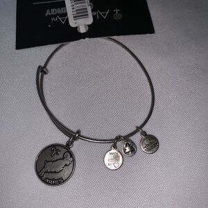 Alex and Ani Aries Charm Bracelet new with card and tag adjustable bracelet